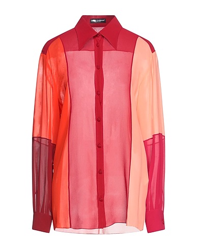 DOLCE&GABBANA Camicie  e bluse fantasia Rosso 100% Seta