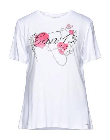 EAN 13 T-shirt White 95% Cotton, 5% Elastane
