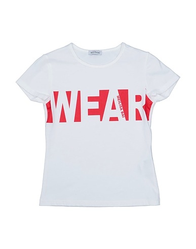 MEILISA BAI T-shirt White 94% Cotton, 6% Elastane