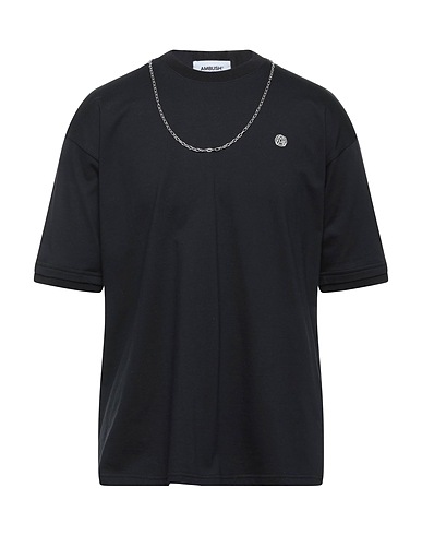 AMBUSH Oversize-T-Shirt Schwarz 100% Baumwolle, Polyester, Polyurethan, Viskose