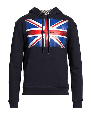 AQUASCUTUM ACTIVE スウェット ミッドナイトブルー コットン 100%