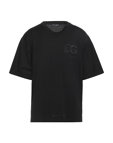 DOLCE&GABBANA Basic T-shirt Black 100% Cotton