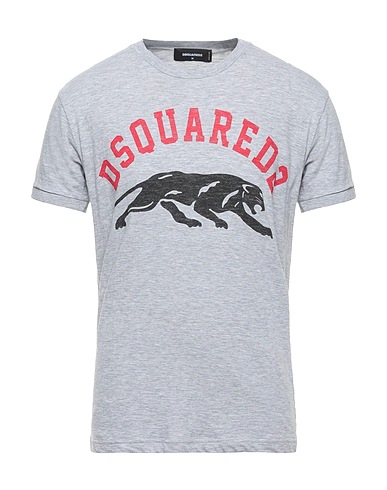 DSQUARED2 T-Shirt Grau 88% Baumwolle, 12% Viskose