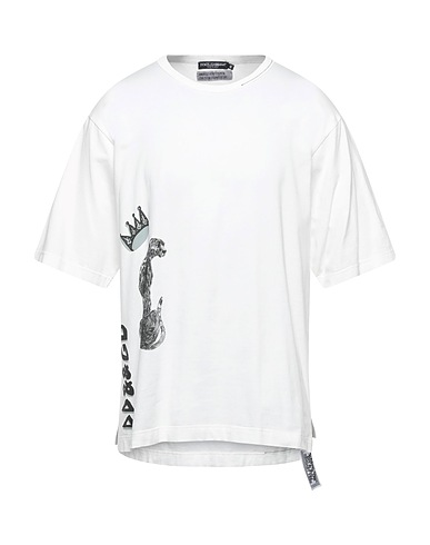 DOLCE&GABBANA T-shirt BIANCO 100% Cotton