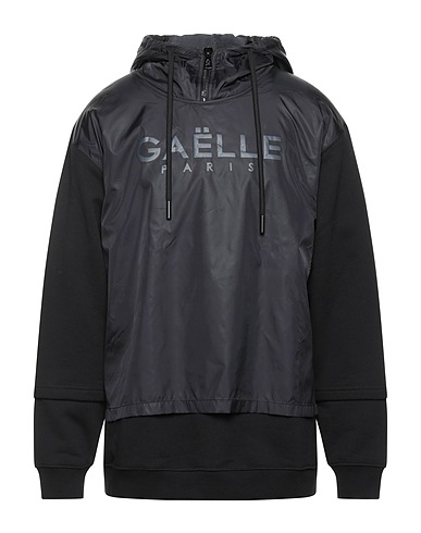 GAëLLE Paris Felpa Nero 100% Cotone, Poliammide