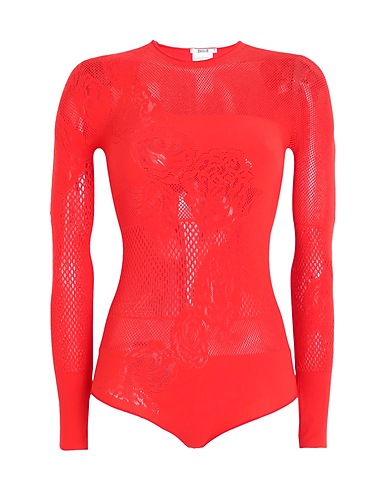 WOLFORD Lingerie bodysuit Red 83% Polyamide, 17% Elastane