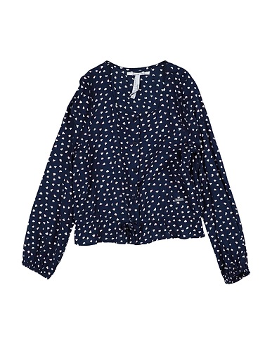 PEPE JEANS Hemden und Blusen mit Muster Nachtblau 100% Viskose