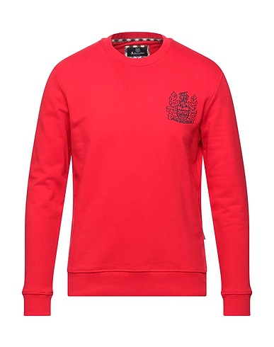 AQUASCUTUM ACTIVE Sweatshirt Red 100% Cotton