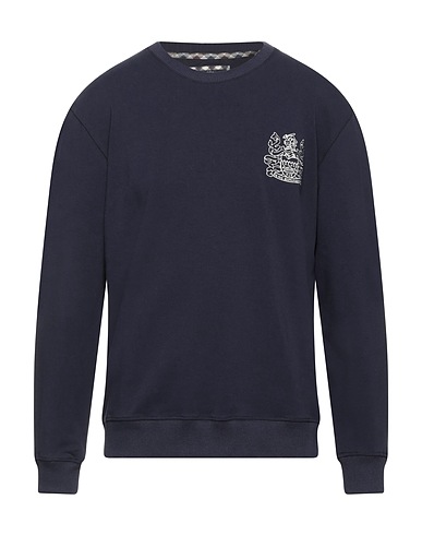 AQUASCUTUM ACTIVE Sweatshirt Midnight blue 100% Cotton