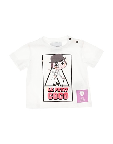 LE PETIT COCO T-Shirt Weiß 100% Baumwolle
