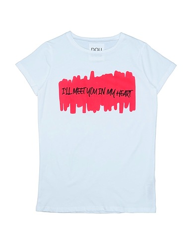 DOUUOD T-shirt White 100% Cotton