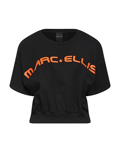 MARC ELLIS Sweatshirt Black 95% Cotton, 5% Elastane