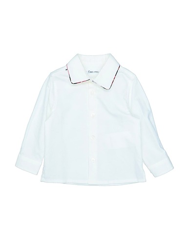 LITTLE BEAR Patterned shirt White 100% Cotton