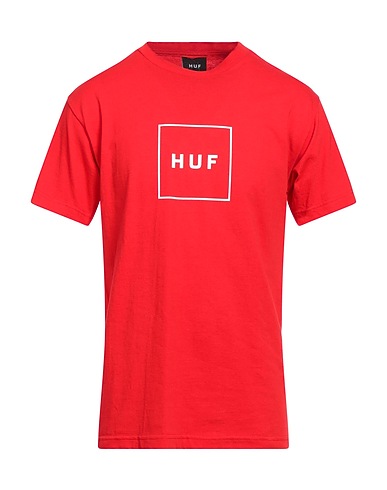 HUF Basic T-Shirt Rot 100% Baumwolle