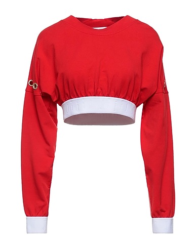 JIJIL Sweatshirt Red 94% Cotton, 6% Elastane
