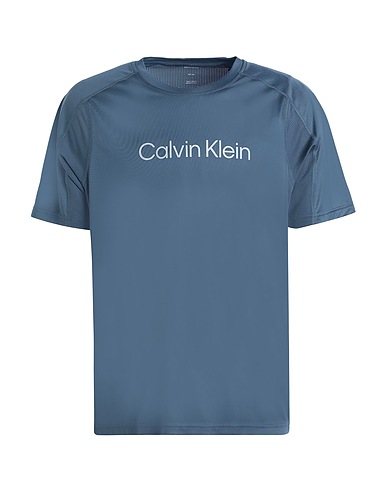 CALVIN KLEIN PERFORMANCE T-Shirt Aquamarin 85% Polyester, 15% Elastan
