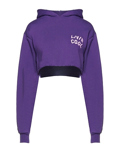 LIVINCOOL Felpa Viola 100% Cotone