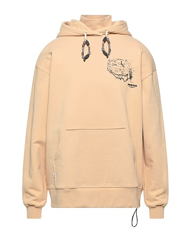 BONSAI Hooded track jacket  Sand 100% Cotton