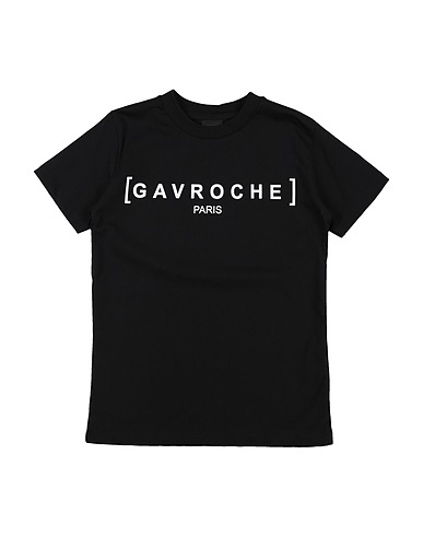 GAVROCHE Paris T-shirt Noir 100% Coton