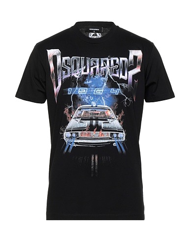 DSQUARED2 T-shirt Black 100% Cotton