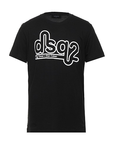 DSQUARED2 T-shirt Nero 100% Cotone