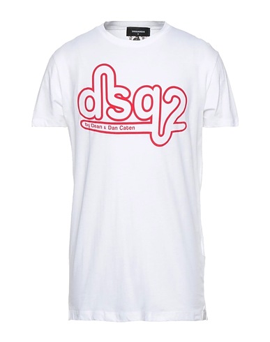 DSQUARED2 Ｔシャツ ホワイト コットン 100%