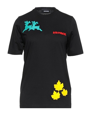 DSQUARED2 T-shirt Nero 100% Cotone