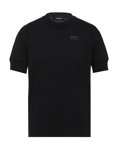DSQUARED2 T-shirt Nero 100% Cotone