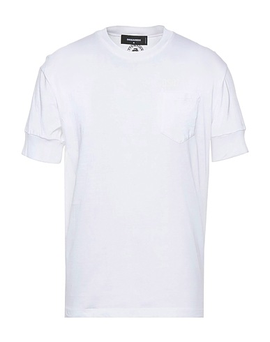 DSQUARED2 T-shirt Bianco 100% Cotone