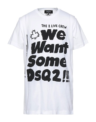 DSQUARED2 T-shirt White 100% Cotton