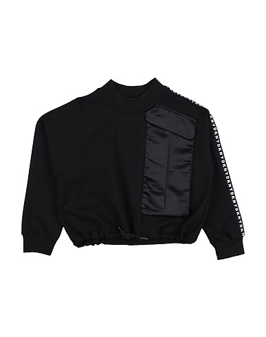 DKNY Sweatshirt Black 68% Viscose, 27% Polyamide, 5% Elastane, Polyester