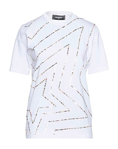 DSQUARED2 Evening top White 100% Cotton