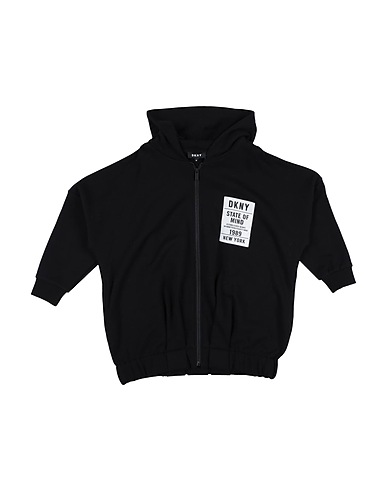 DKNY Sweatshirt Black 100% Cotton, Elastane