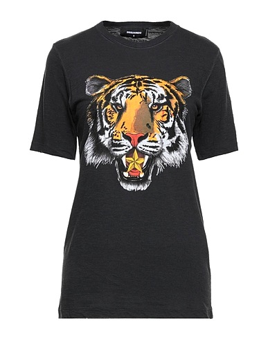 DSQUARED2 T-shirt Charcoal 88% Cotton, 12% Viscose