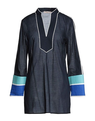 TORY BURCH Top Midnight blue 100% Cotton