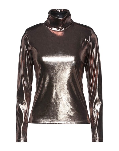 MARC ELLIS T-shirt Bronzo 95% Poliestere, 5% Elastan