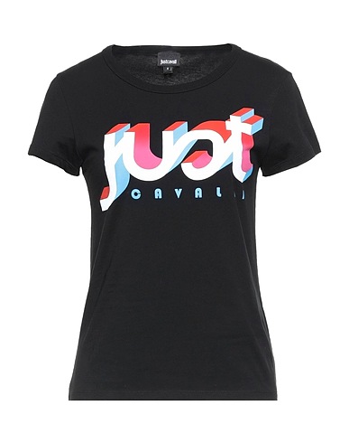 JUST CAVALLI T-shirt Nero 100% Cotone