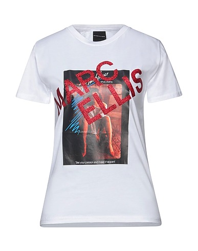 MARC ELLIS T-shirt Blanc 100% Coton