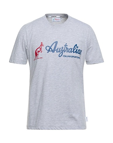 AUSTRALIAN T-Shirt Hellgrau 100% Baumwolle
