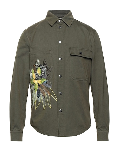 VALENTINO GARAVANI Shirts Military green 100% Cotton
