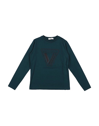 VICOLO T-Shirt Dunkelgrün 90% Baumwolle, 10% Elastan