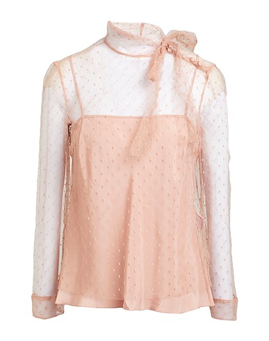 REDValentino Top Antique rose 100% Polyamide