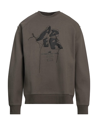 ADER ERROR Felpa Verde militare 77% Cotone, 23% Poliestere