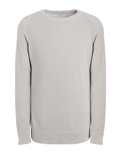 DEDICATED. Jumper Light grey 50% Organic cotton, 50% Tencel™ Lyocell