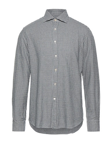ALESSANDRO GHERARDI Checked shirt Blue 100% Cotton
