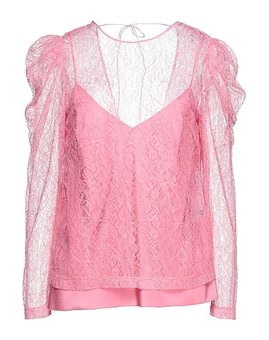 REDValentino トップス ピンク ナイロン 65% / レーヨン 35%