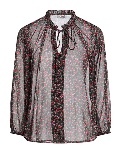 LIU •JO Hemden und Blusen mit Muster Dunkelgrün 100% Polyester