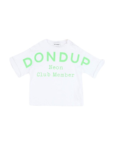 DONDUP T-shirt Bianco 100% Cotone
