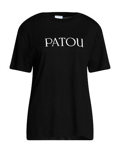 PATOU T-shirt Nero 100% Cotone