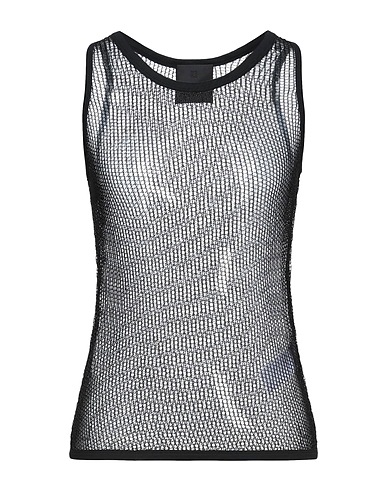 GIVENCHY Evening top Black 65% Viscose, 35% Metallic Polyester